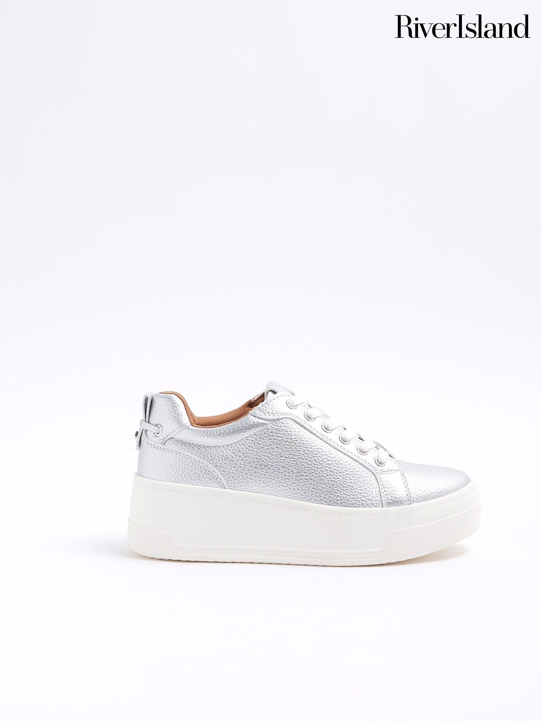 Women s Silver Trainers Silver Canvas Slip On Trainers Next Ireland