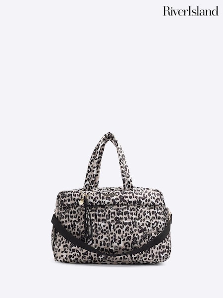 River Island Leopard Quilted Holdall (AC6009) | ‏13 ر.ع.‏