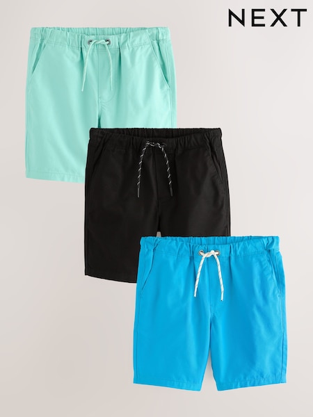 Verde azulado/cobalto/negro - Pull-On Shorts (3-16yrs) (AC6125) | 25 € - 46 €