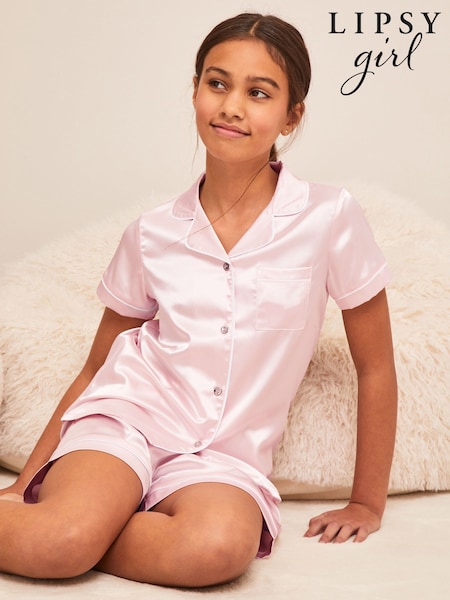 Lipsy Satin Pyjamas (AC6478) | 85 LEI - 120 LEI