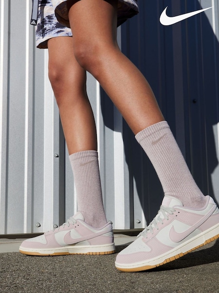 Nike Pink/Cream Dunk Low Trainers (AC6516) | €154