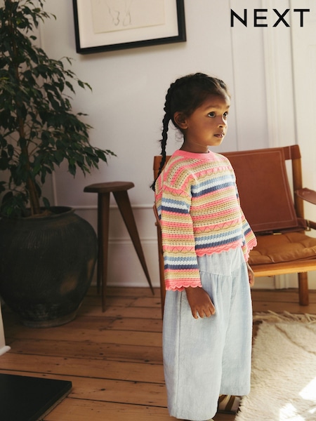 Multi Stitch Jumper (3mths-7yrs) (AC6542) | €24 - €27