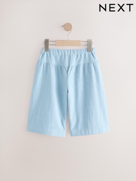 Blue Denim 100% Cotton Wide Leg Trousers (3mths-7yrs) (AC6546) | R$ 100 - R$ 120