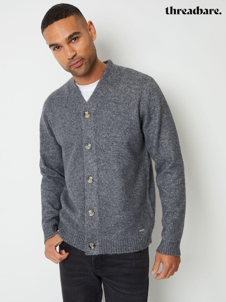 siva - Threadbare Knitted Button Up Cardigan (AC6688) | € 42