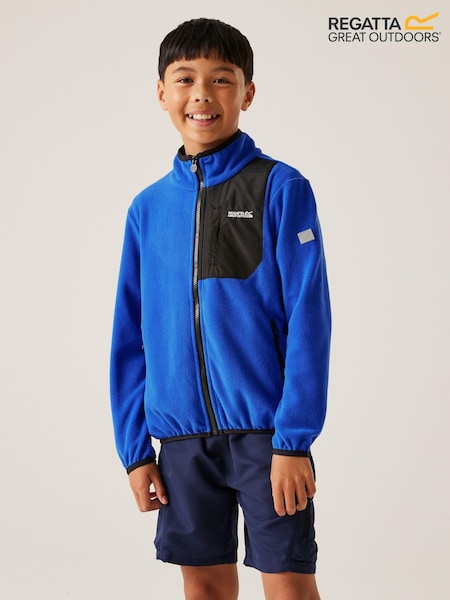 KÉK - Regatta Kids Frankie Full Zip Fleece (AC6762) | 10 930 Ft