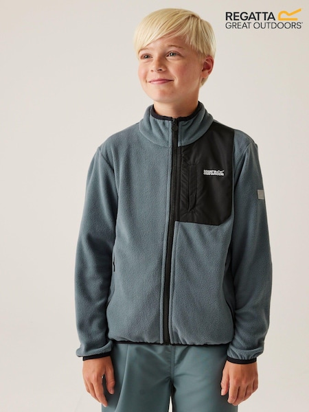 Regatta Grey Kids Frankie Full Zip Fleece (AC6781) | BGN 68