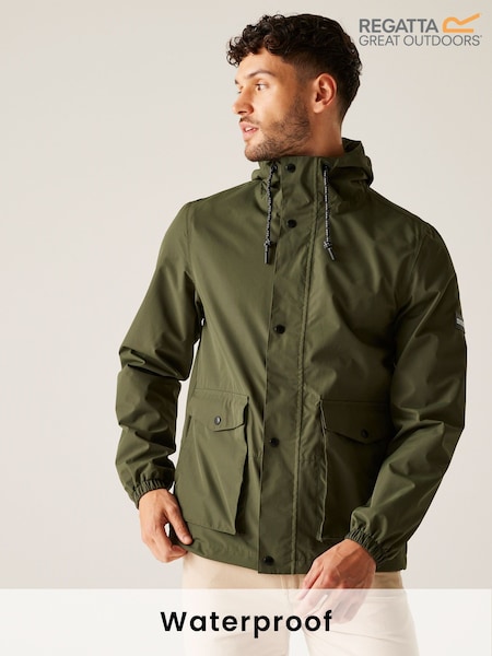 Regatta Green Mens Bayano II Waterproof Jacket (AC6791) | €74