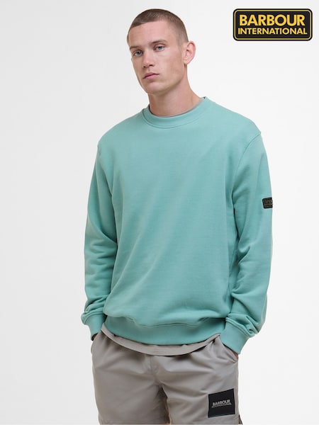 Barbour® International Outline Crew Black Jumper (AC6823) | €100