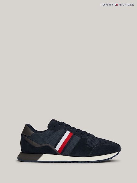 Tommy Hilfiger Blue Tommy Hilfiger Blue Evo Mix Block Runner Trainers (AC6924) | 630 zł