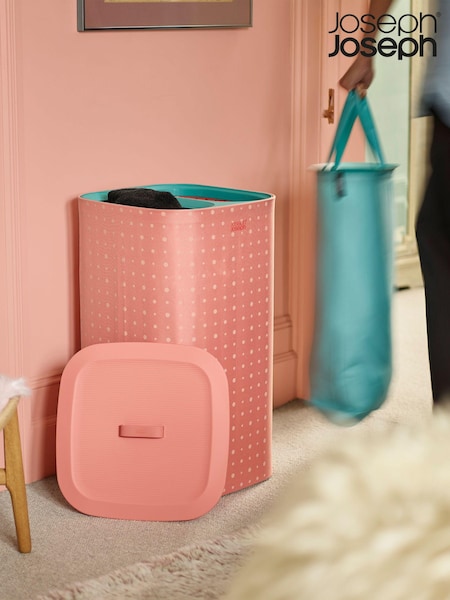 Joseph Joseph Coral Tota Pop 60L Coral Laundry Basket (AC6955) | €129