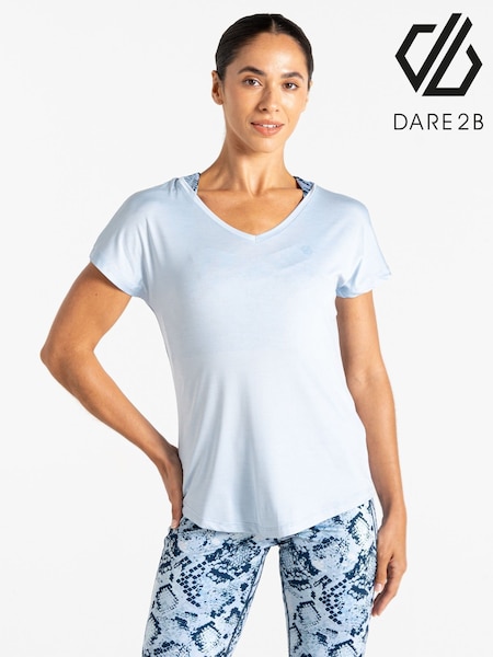 Dare 2b Womens Blue Vigilant Lightweight T- Shirt (AC7039) | €33