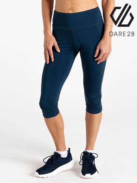 Dare 2b Womens Influential II 3/4 Black Leggings (AC7056) | R$ 445