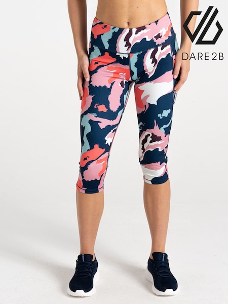 Multi - Dare 2b Womens Influential II 3/4 Black Leggings (AC7059) | 69 €