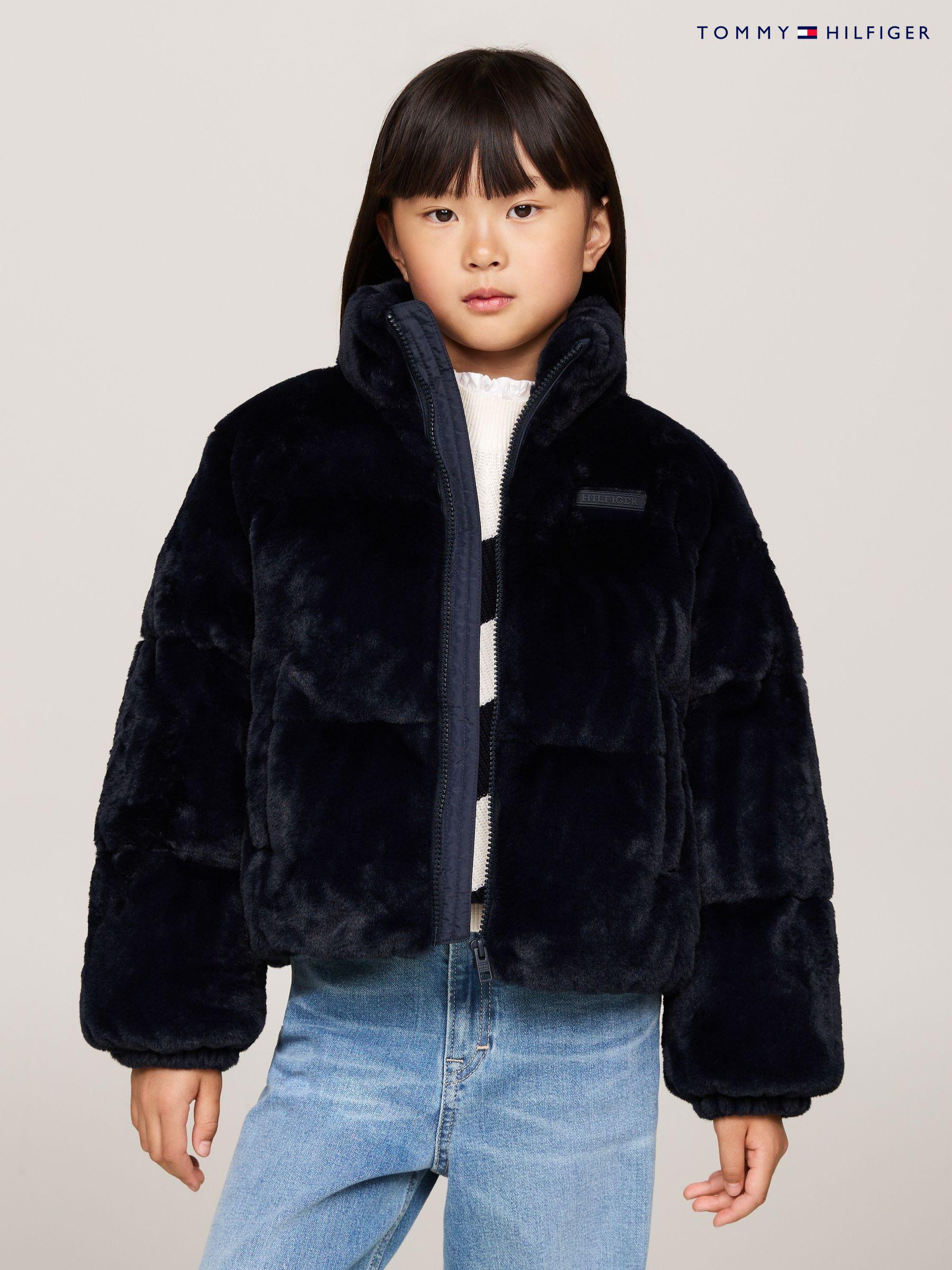 Girls Tommy Hilfiger Teddy Borg Coatsandjackets Next Luxembourg