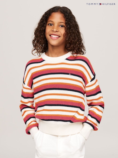 Tommy Hilfiger Essential Stripe 100% Cotton Sweater (AC7105) | 2 704 грн
