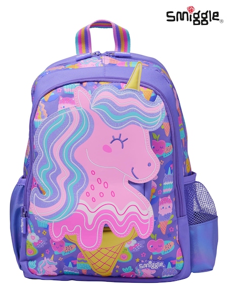 Smiggle Purple Junior Happy Tales Character Backpack (AC7217) | €48