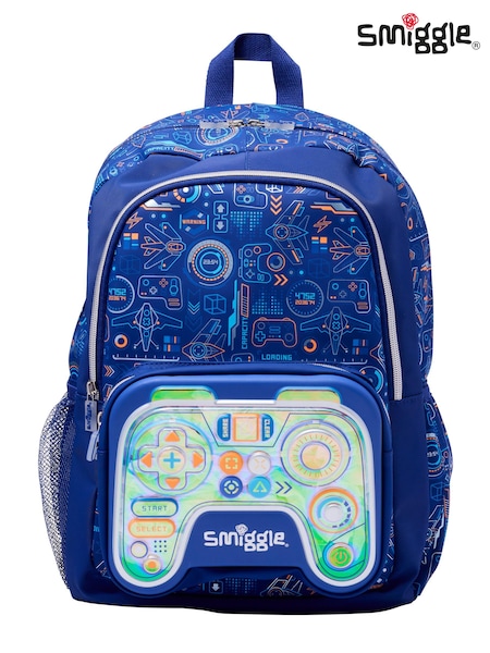Smiggle Blue Beta Classic Backpack (AC7218) | $72