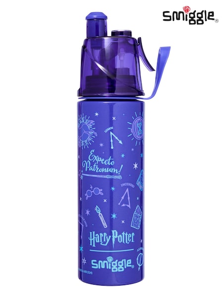 Smiggle Harry Potter Spritz Insulated Stainless Steel Drink Bottle 500ml (AC7227) | R$ 195