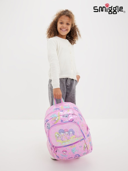 Smiggle Pink Harry Potter Classic Backpack (AC7241) | AED269