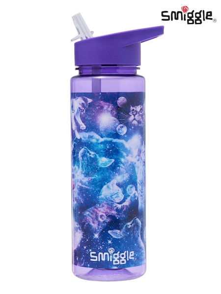 Smiggle Purple Freestyle Spout Plastic Drink Bottle 650Ml (AC7279) | €19