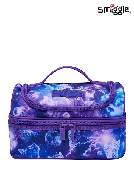 Smiggle Purple Freestyle Double Decker Lunchbox (AC7289) | €32