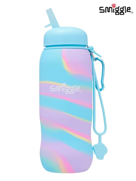 Smiggle Dark Blue Freestyle Silicone Bottle 630ML (AC7293) | €21