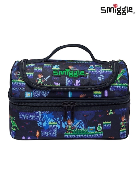 Smiggle Black Freestyle Double Decker Lunchbox (AC7295) | € 31
