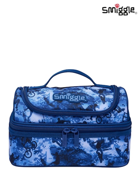 Smiggle Blue Freestyle Double Decker Lunchbox (AC7311) | €29
