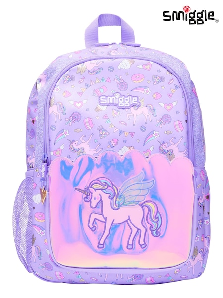 Smiggle Purple Fun Fair Classic Backpack (AC7315) | €60