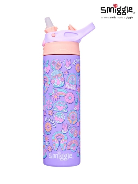 Smiggle Purple Limitless Insulated Stainless Steel Flip Drink Bottle 520Ml (AC7324) | 991 UAH