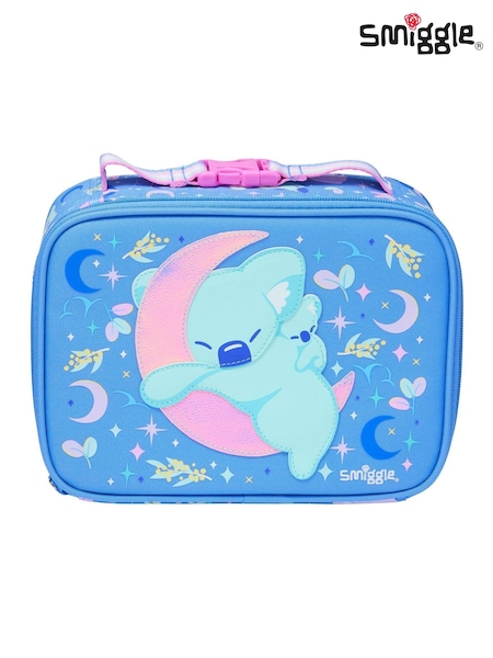 Smiggle Blue Ground Big Dreams Teeny Tiny Square Lunchbox (AC7325) | €18