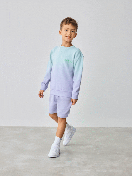 Baker by Ted Baker Ombre Sweatshirt And Shorts Set (AC7486) | AED197 - AED227