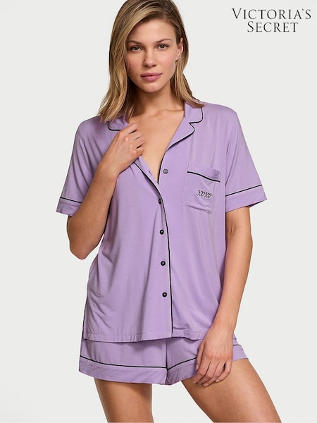 Victoria's Secret Charmed Violet Purple Modal Short Pyjama Set (AC7493) | €63