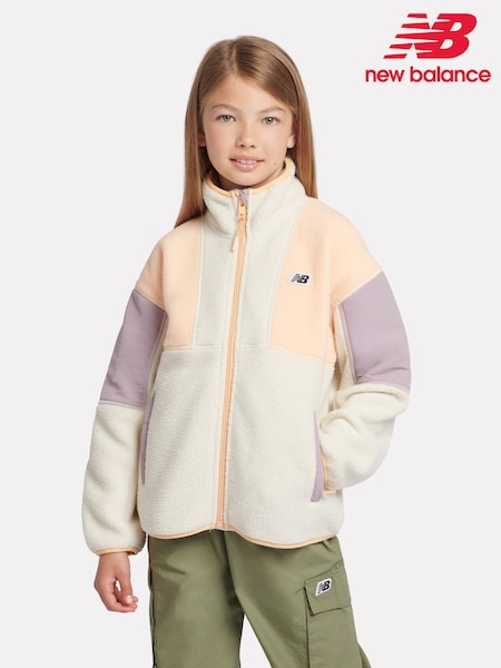 New Balance Girls Borg Fleece Jacket (AC7700) | €105 - €126