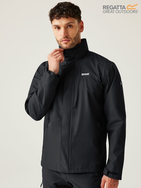 Regatta Black Mens Matt II Waterproof Jacket (AC7732) | €65