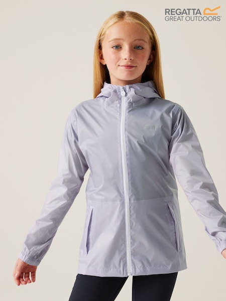 أرجواني - Regatta Kids Waterproof Pack It Jacket Iii (AC7758) | ‏134 ر.س.‏