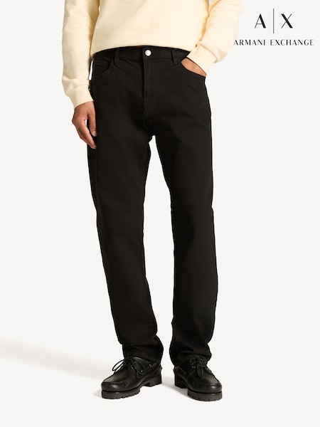 Чорний - Armani Exchange стандартний крій джинси (AC7796) | 6 609 грн