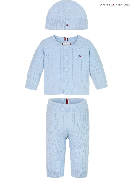 Albastru - Set cadou Tommy Hilfiger Pulover Albastru (AC7805) | 375 LEI