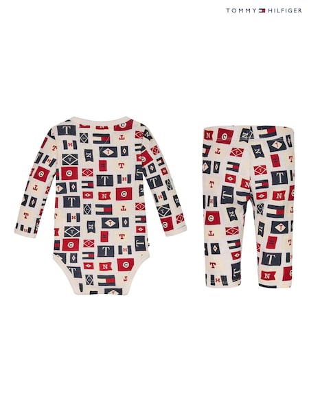 Tommy Hilfiger Rib White Lounge Set Giftpack (AC7807) | 43 €
