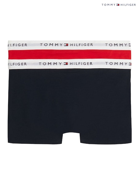 Tommy Hilfiger Blue Signature Essential Boxer Briefs 2 Pack (AC7812) | ‏73 د.إ.‏