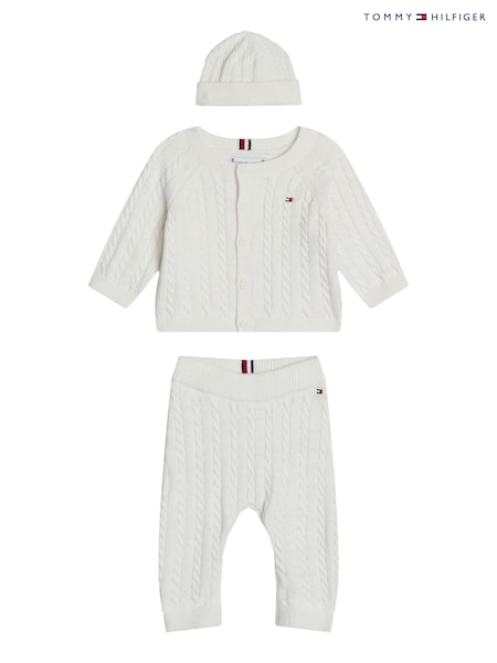 Cream - Set cadou Tommy Hilfiger Pulover Albastru (AC7814) | 402 LEI