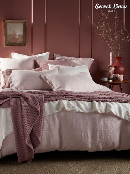 Secret Linen Store Sid Stripe 100% Linen Duvet Cover (AC7891) | ‏629‏₪ - ‏1,051‏₪