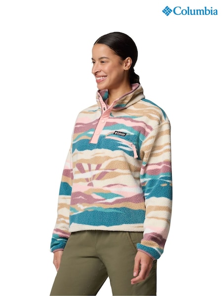 Columbia Green Helvetia™ Ii Printed Cropped Half Snap Fleece (AC7972) | €95