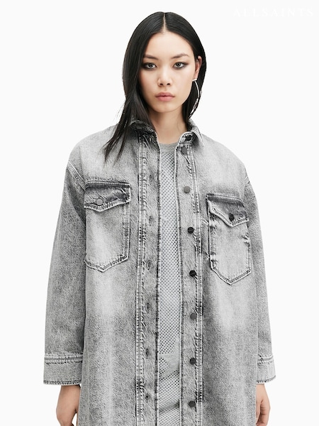 AllSaints Lily Denim Dress (AC8209) | 666 LEI