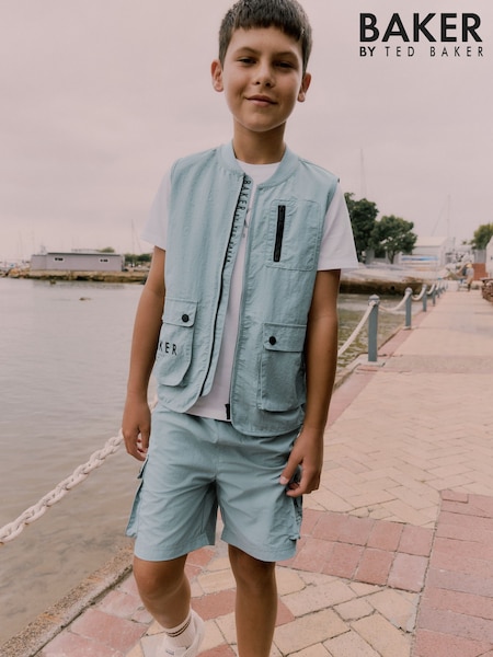 Baker by Ted Baker Gilet T-Shirt and Shorts 3 Piece Set (AC8284) | AED299 - AED329