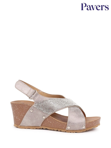 Pavers Natural Ladies Smart Sandals (AC8285) | R$ 345