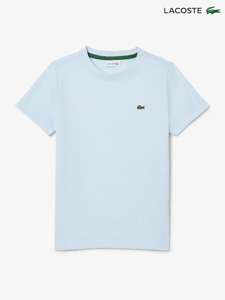 Синий - Lacoste Plain Jersey T-Shirt (AC8296) | €40 - €46