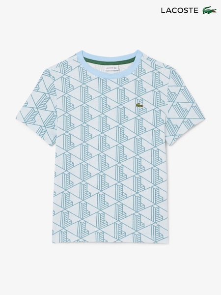 Lacoste Monogram Print Cotton T-Shirt (AC8299) | €53