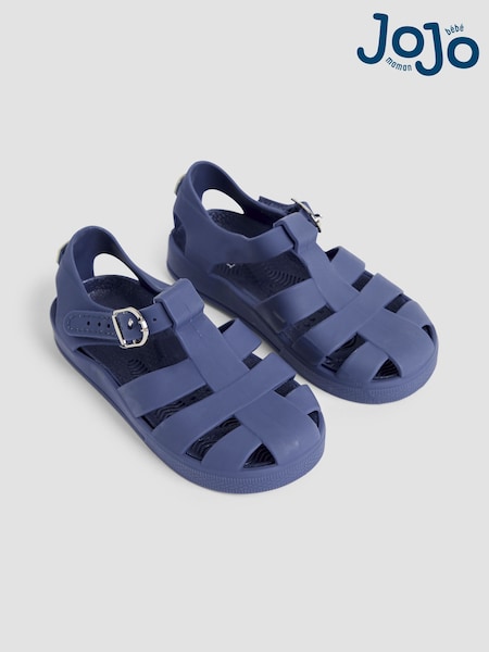 JoJo Maman Bébé Navy Jelly Sandals (AC8314) | €17 - €20