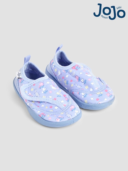 JoJo Maman Bébé Blue Beach and Swim Shoes (AC8340) | €22 - €26